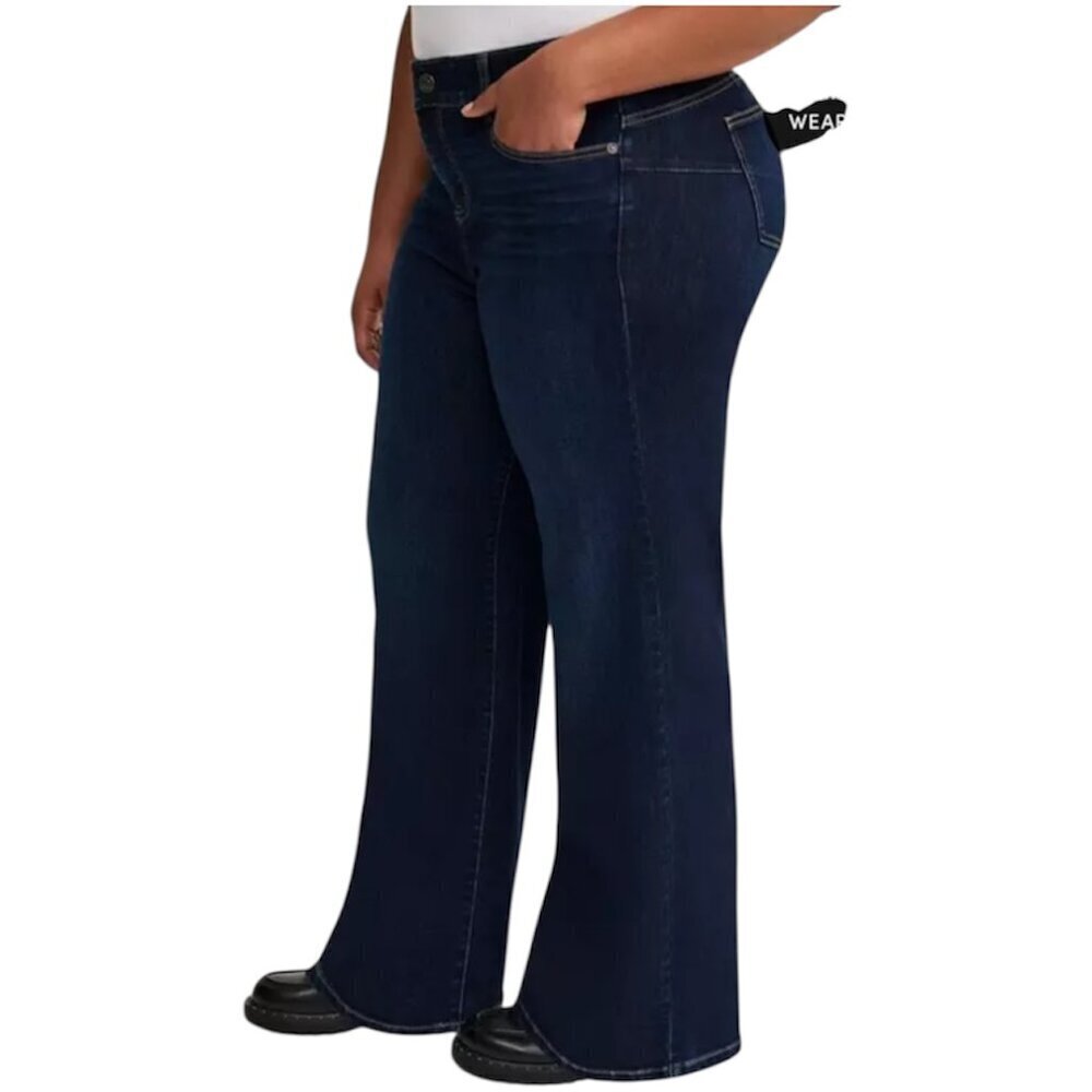 Torrid Bombshell Wide Leg Jeans Size 24T - Picture 10 of 15